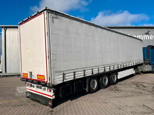 Naczepa otwarta z plandeką KRONE SD Tautliner | 2x Lift*Schiebegardine*Edscha