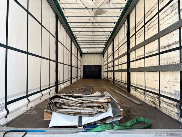 Naczepa otwarta z plandeką KRONE SD Tautliner | 2x Lift*Schiebegardine*Edscha