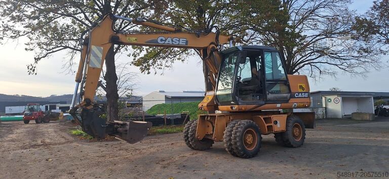 Pelle sur pneus Case WX150