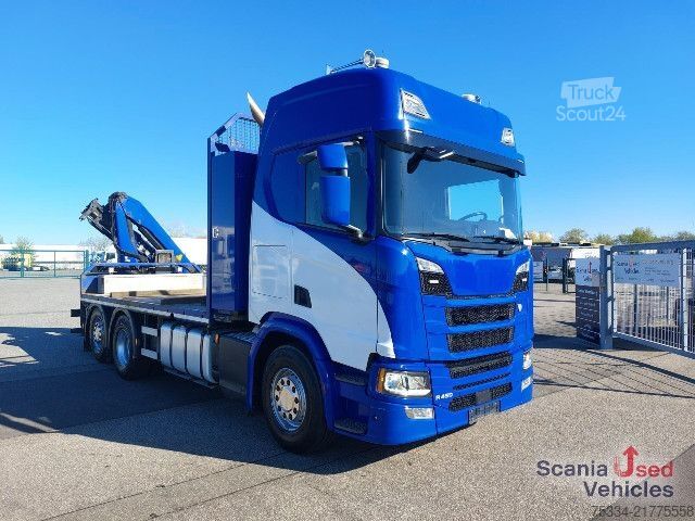 Özel amaçlı kamyon Scania R 450 B6x2*4NB Kran Palfinger PK13.501K SLD