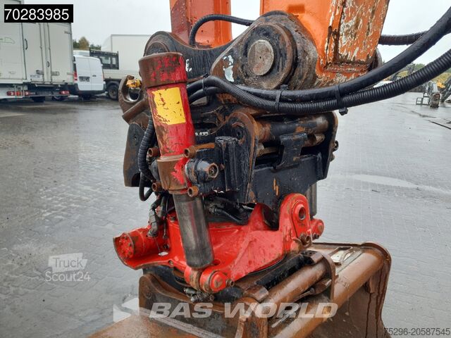 Tekerlekli ekskavatör Hitachi ZX140W -3 OUTRIGGERS - ROTOTILT