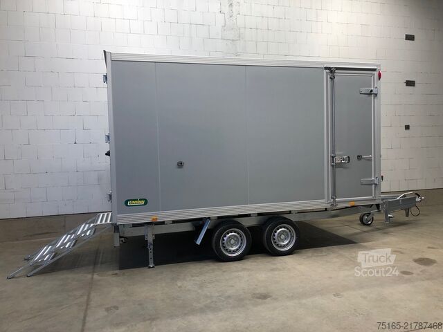 Chladiarenské prívesy a mraziarenské prívesy UNSINN UKH 6C 3620 Seitentür+Treppe Kühlanhänger