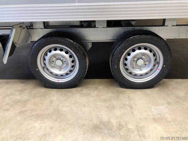 Chladiarenské prívesy a mraziarenské prívesy UNSINN UKH 6C 3620 Seitentür+Treppe Kühlanhänger