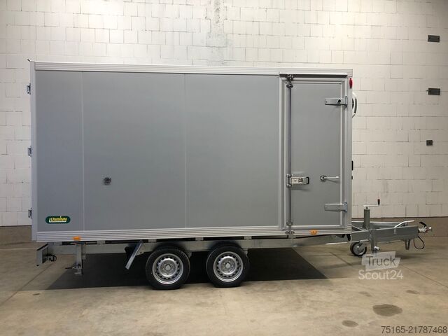 Chladiarenské prívesy a mraziarenské prívesy UNSINN UKH 6C 3620 Seitentür+Treppe Kühlanhänger