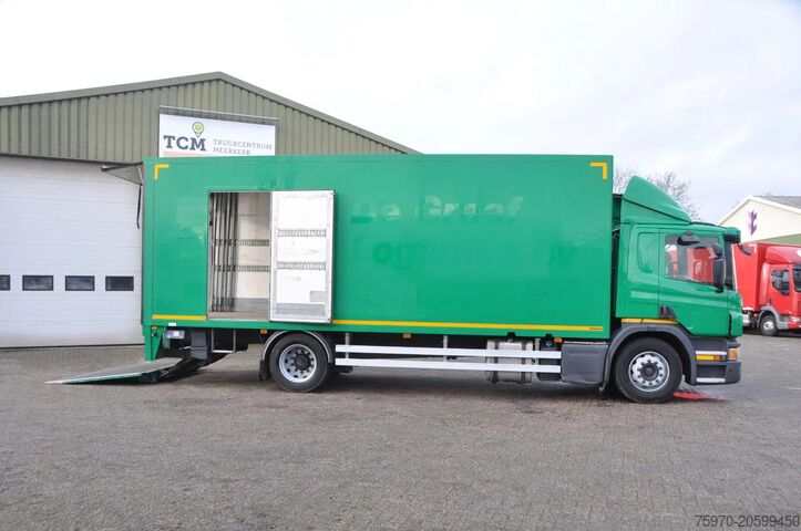 βαλίτσα Scania P250 4x2 2015 CLOSED BOX + TAIL LIFT