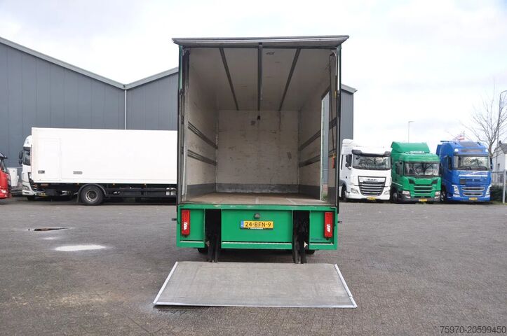 Koffer Scania P250 4x2 2015 CLOSED BOX + TAIL LIFT