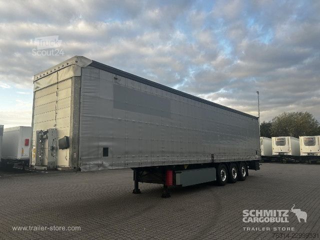 Brandalı açık yarı römork Schmitz Cargobull Curtainsider Standard Getränke