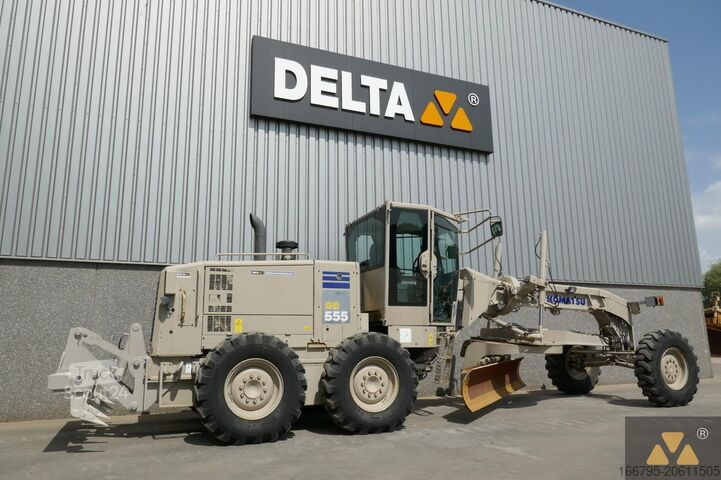 Грейдер Komatsu GD555-5 Ex-army