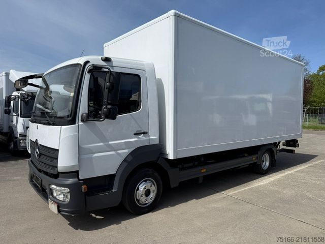 Furgão fechado MERCEDES-BENZ ATEGO 821 L Koffer 6,10 m LBW 1 T*KLIMA
