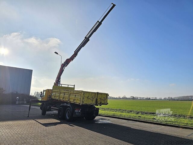 Kipper mit Kran SCANIA P114.380 6X4 PALFINGER