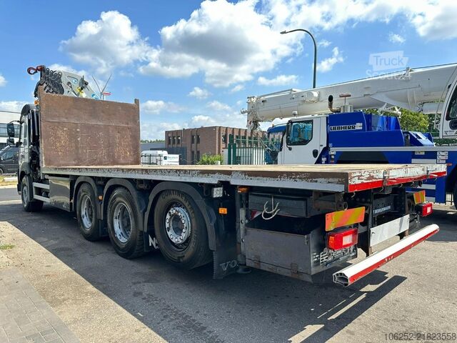 Plataforma de carga Volvo FMX 330 8x4 TRIDEM PRITSCHE + KRAN EFFER 265 / ...