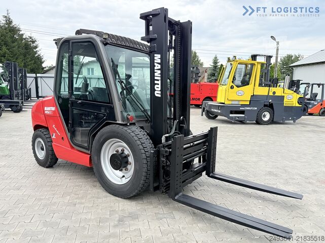 Terrenggående gaffeltruck Manitou MSI30 / DIESEL / DUPLEX 3350 / CABIN
