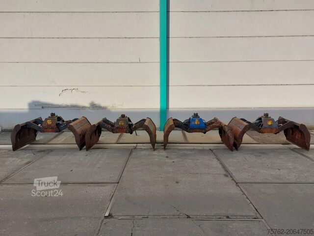 Hydrauliksystem Bakker 10 x Bakker knijper dubbele cilinder