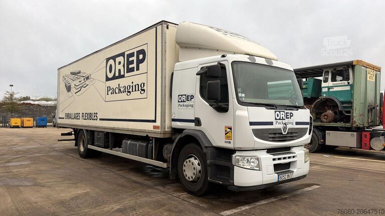 Benne fermée Renault Premium 320 (BOITE MANUELLE / CAMION FRANCAIS /...