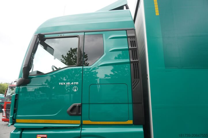 Gardinsæt (gardintrailer-sæt) TGX 18.470/Curtainsider&trail 19+19 EPAL