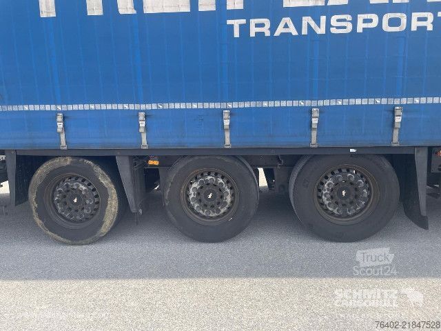 مقطورة نصفية مفتوحة مع قماش مشمع Schmitz Cargobull Semitrailer Curtainsider Coil