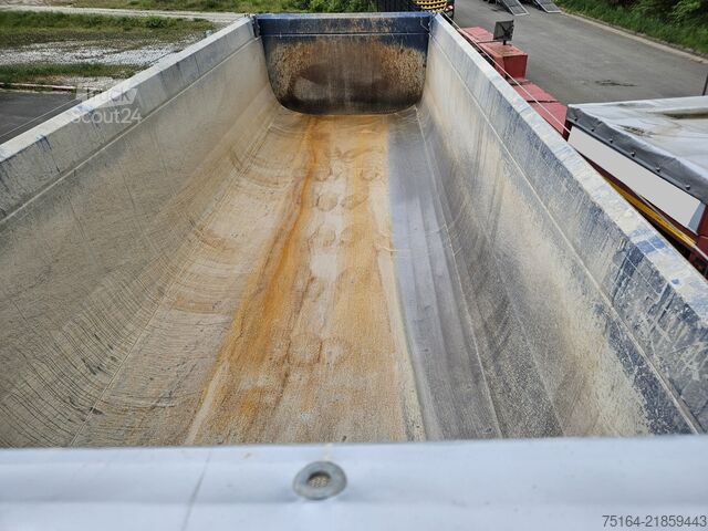 مقطورة نصف قلابة Schmitz Cargobull SKI 24 SL 7.2 Stahlrundmulde