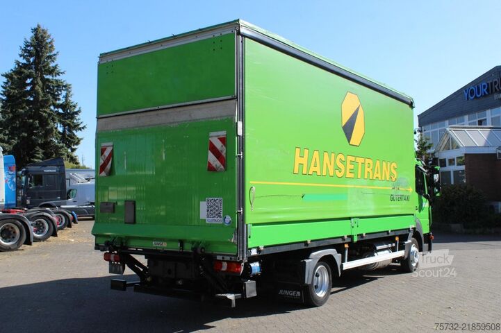 Gardinsidet varebil Mercedes-Benz Atego  818 E6 Schiebeplane 6,12m LBW ACC Klima