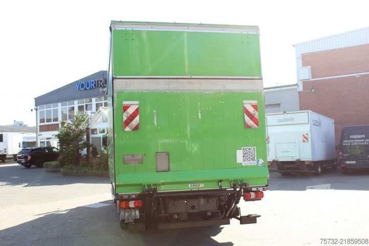 Gardinsidet varebil Mercedes-Benz Atego 818 E6 Schiebeplane 6,12m LBW ACC Klima