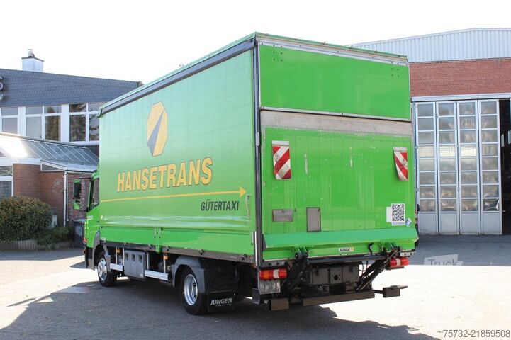 Gardinsidet varebil Mercedes-Benz Atego  818 E6 Schiebeplane 6,12m LBW ACC Klima