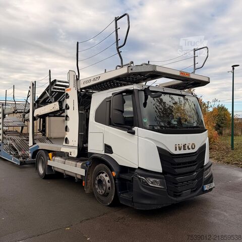 Biltransport lastbil Iveco Stralis 460 + Rolfo Ego 425 2017
