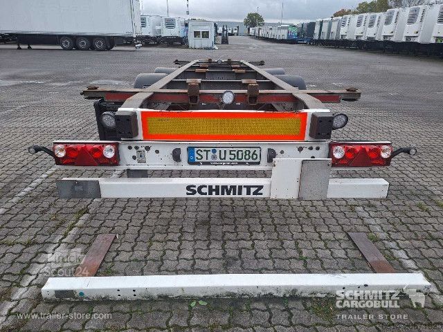 Lastväxlarsläp Schmitz Cargobull Zentralachsanhänger Wechselfahrgestell Maxiausführ