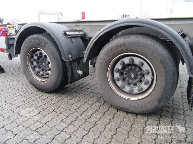 Lastväxlarsläp Schmitz Cargobull Zentralachsanhänger Wechselfahrgestell Maxiausführ