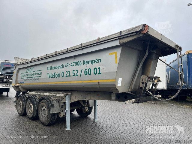 Tippsemitrailer Schmitz Cargobull Kipper Stahlrundmulde 25m³