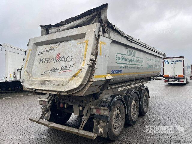 Tippsemitrailer Schmitz Cargobull Kipper Stahlrundmulde 25m³