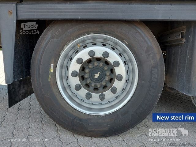 Atvira puspriekabė su tentu Schmitz Cargobull Curtainsider Mega
