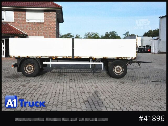 Open aanhangwagen GEIDOBLER Geidobler,  Baustoff, Pritsche, Multilock,
