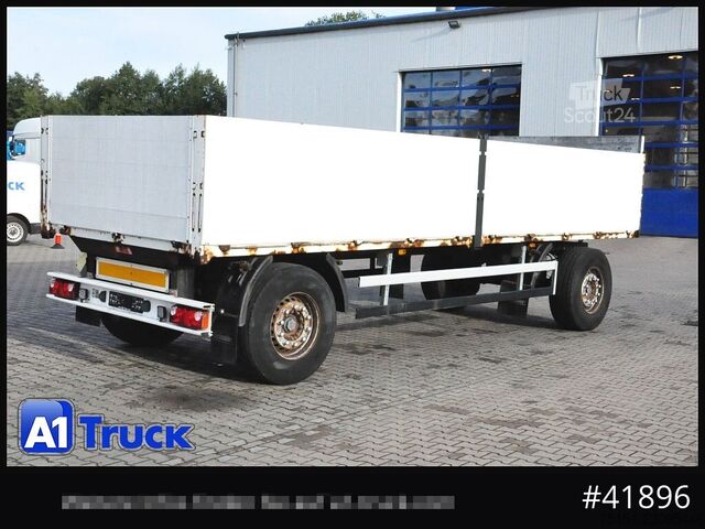 Open aanhangwagen GEIDOBLER Geidobler,  Baustoff, Pritsche, Multilock,