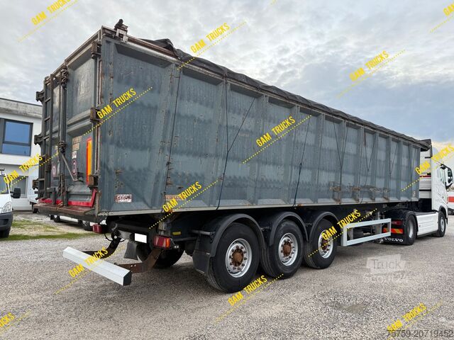 самосвальный полуприцеп Menci SA105L Muldenkipper 52cbm für Schrott