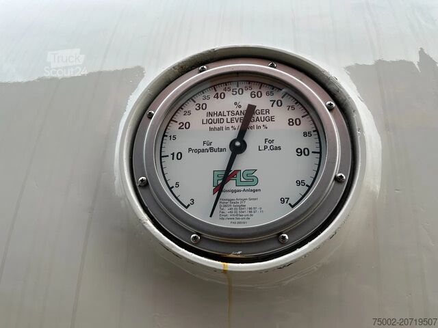 Camión cisterna Diversen Fluid, 50.100L, P28BH, Propane, Butan, GAZ, ADR...