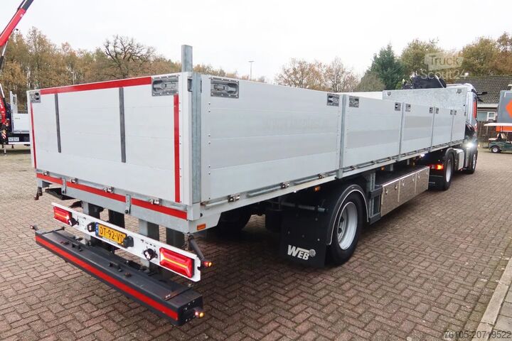 Camión grúa Mercedes-Benz Actros 2133 L Trekker + Hiab Kraan met City Tra...