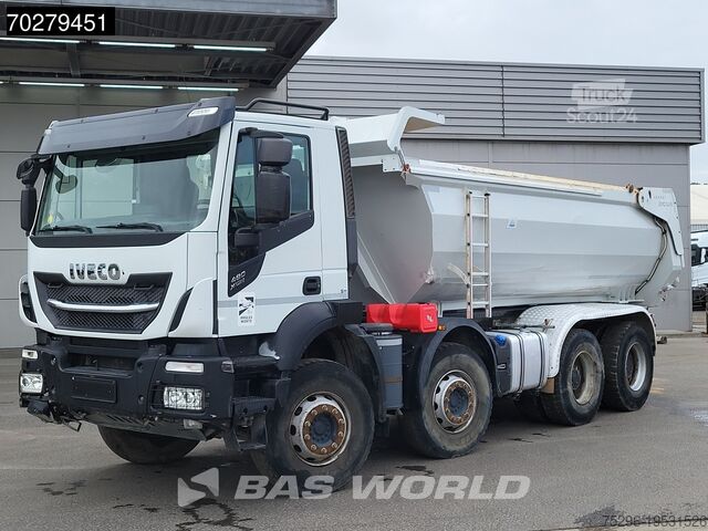 Benne Iveco Stralis 480 8X4 18m3 Retarder Big-Axle Steelsus...