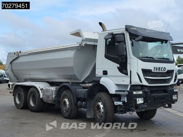 Benne Iveco Stralis 480 8X4 18m3 Retarder Big-Axle Steelsus...