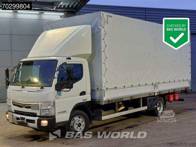 Schiebeplane Mitsubishi Fuso 7C 18 4X2 8tonner Curtainsider 1000kg Lade...