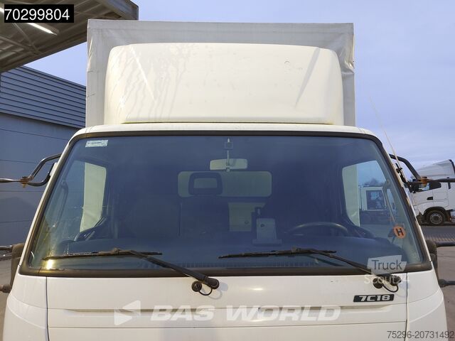 Schiebeplane Mitsubishi Fuso 7C 18 4X2 8tonner Curtainsider 1000kg Lade...