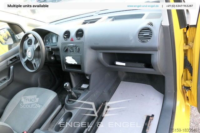 Panelová dodávka Volkswagen Caddy 2.0 TDI EURO-5 PARKTRONIK 6-GANG 2xSCHIEBETÜR CoC