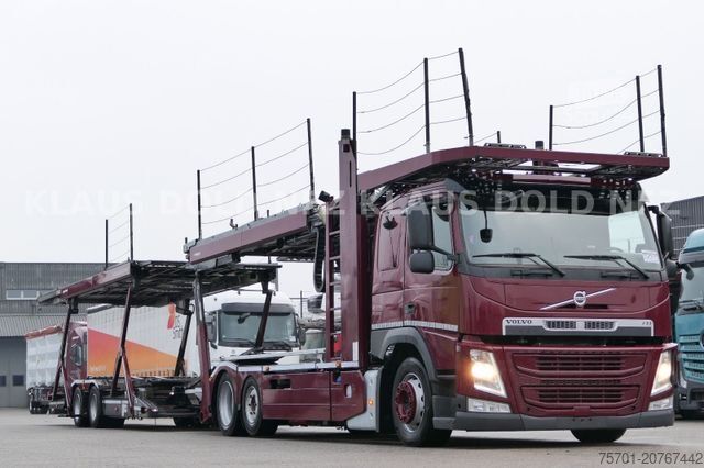 Araba taşıyıcı kamyon VOLVO FM 460 Kässbohrer Supertrans 2-Tanks Euro 6