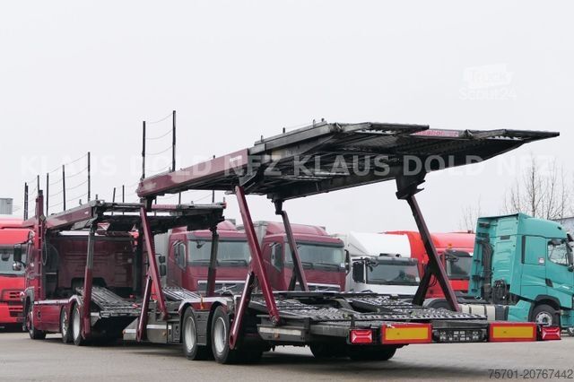 Araba taşıyıcı kamyon VOLVO FM 460 Kässbohrer Supertrans 2-Tanks Euro 6