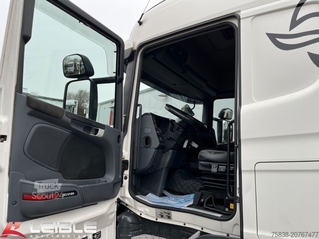 Camião porta-contentores de gancho SCANIA R 450LB*6x2*Hyva*Lift/Lenk*2Tank*Standklima*ADR*