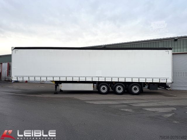 Auflieger mit Pritsche & Plane SCHMITZ CARGOBULL SCS24/L*Paper*Joloda*Pal.-Kasten*Liftachse