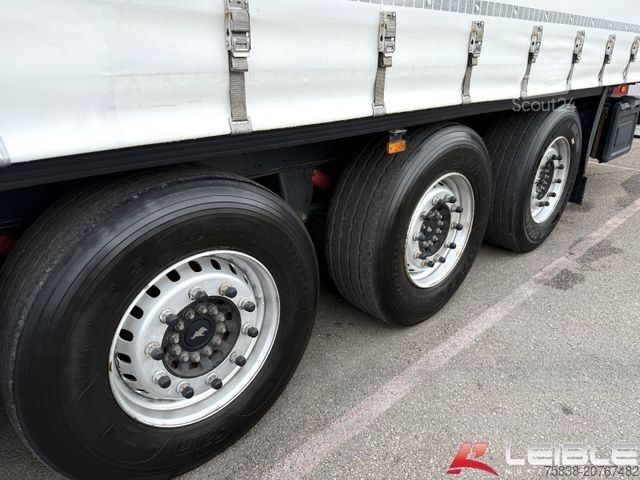 Auflieger mit Pritsche & Plane SCHMITZ CARGOBULL SCS24/L*Paper*Joloda*Pal.-Kasten*Liftachse