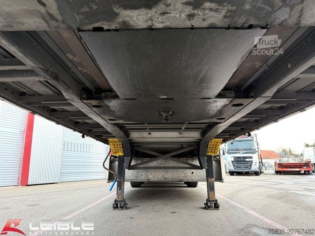 Auflieger mit Pritsche & Plane SCHMITZ CARGOBULL SCS24/L*Paper*Joloda*Pal.-Kasten*Liftachse