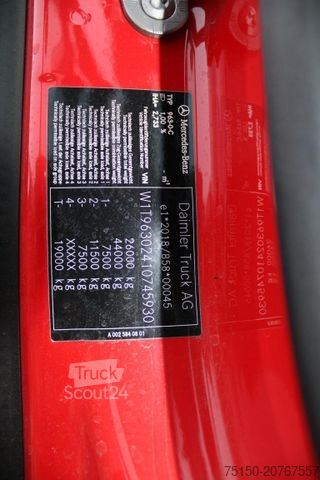 Kamyon şasisi MERCEDES-BENZ 2551 6x2 LL Lenkachse PTO/Nebenantrieb Nr.: 930