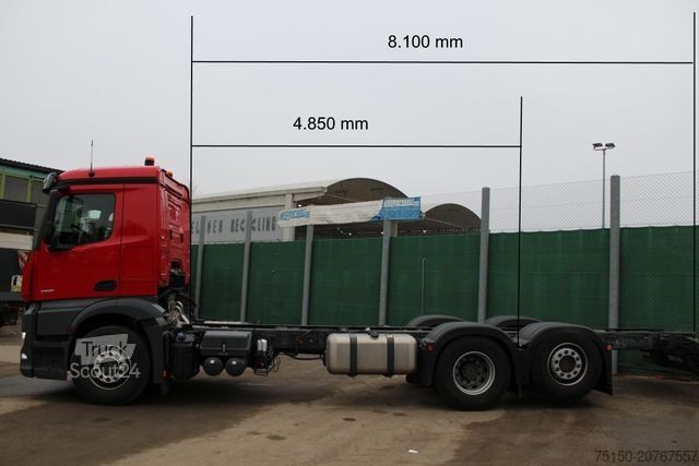 Kamyon şasisi MERCEDES-BENZ 2551 6x2 LL Lenkachse PTO/Nebenantrieb Nr.: 930