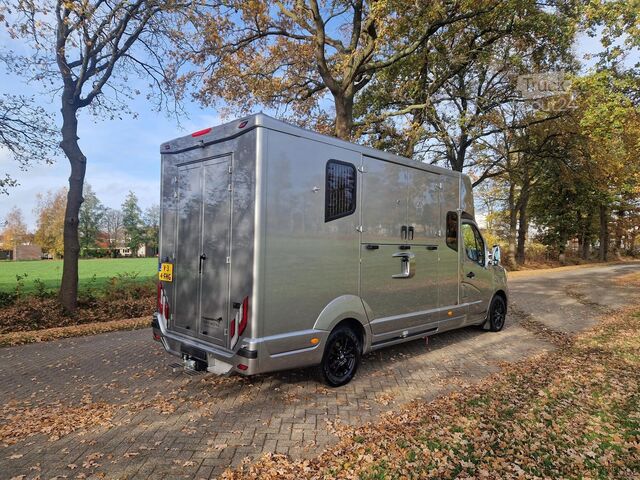 Horse transportation Renault Master Occasion MTM automaat paardenwagen hengs...