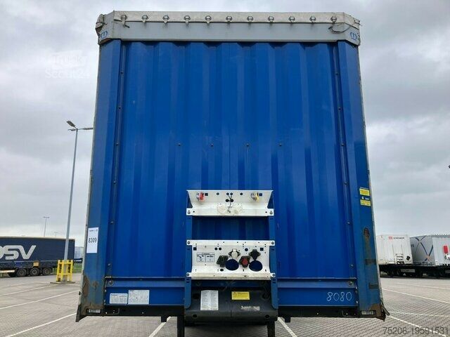 Semi-remorque bâchée Krone Profi Liner SDP 27 eLB4-CS